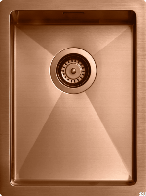 Pia de cozinha 3040 Aço Cobre PVD
