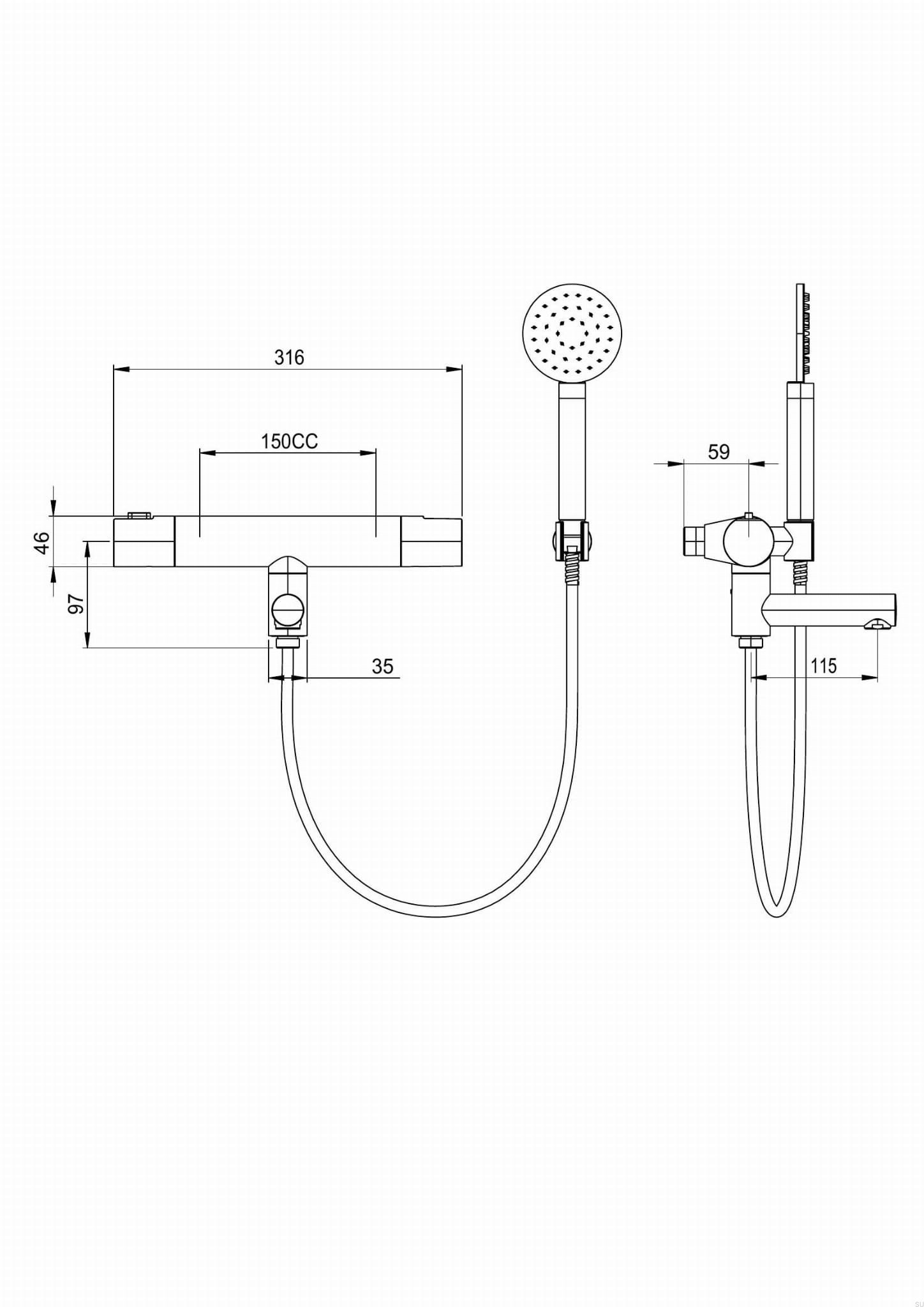 9426649--Bateria-Wannowa-ścienna-termostatyczna-ARM026-150-Mosiężna-Czarny-Chrom-Tapwell-Skandynawskie-Uchwyty_2