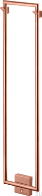 Radiador de banheiro TW800-200 Aço Cobre Escovado