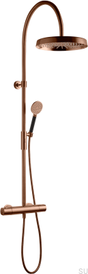 Conjunto de chuveiro ARM7300-150 Cobre escovado sem pintura
