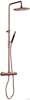 Conjunto de chuveiro TVM7200-150 Cobre escovado sem pintura