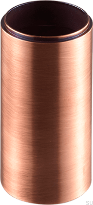 Extensão para torneira de lavatório XPRO600, cobre escovado, sem pintura