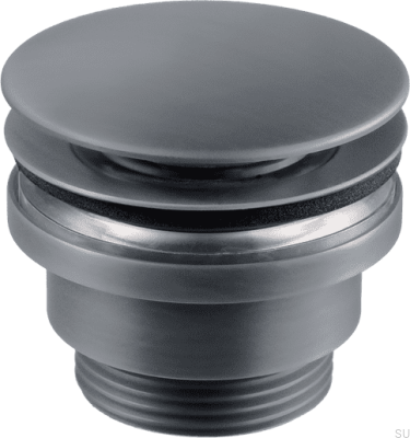  Rolha de lavatório universal pop-up 74400 latão cinza Ascot