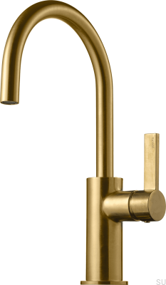Torneira de cozinha ARM380 Mel Ouro Latão Escovado