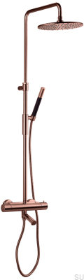 Conjunto de chuveiro TVM2200-150 Cobre escovado sem pintura