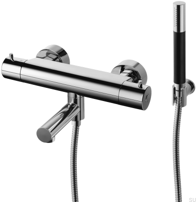 Torneira termostática para banheira e chuveiro EVM026-150 Cromada