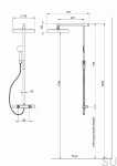 9426711--Zestaw prysznicowy ARM300-150 Mosiężny Nikiel Szczotkowany-Tapwell-Skandynawskie-Uchwyty_2
