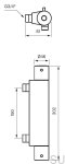 9418506--Bateria prysznicowa termostatyczna EVM168-150 Mosiężna Chromowana-Tapwell-Skandynawskie-Uchwyty_2
