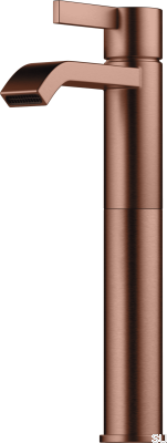 Torneira para lavatório ARM081M, cobre escovado, sem pintura