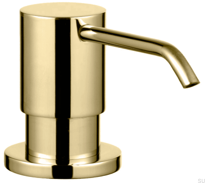 Distribuidor de sabonete BI228, latão dourado mel