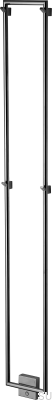 Radiador de banheiro TW1500-200 Aço Preto Cromo PVD