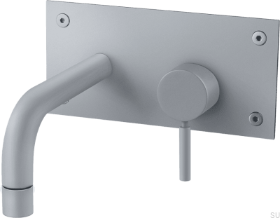 BOX006 Torneira para lavatório de latão Cinza Ascot