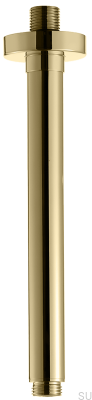 Braço de chuveiro de teto FL271-200, latão polido, sem pintura