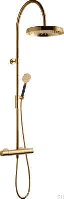 Conjunto de chuveiro ARM7300-150 Latão Polido Sem Pintura