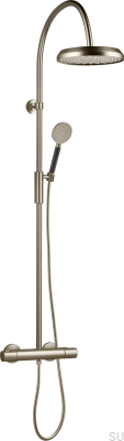 Conjunto de chuveiro ARM5300-150 latão níquel escovado