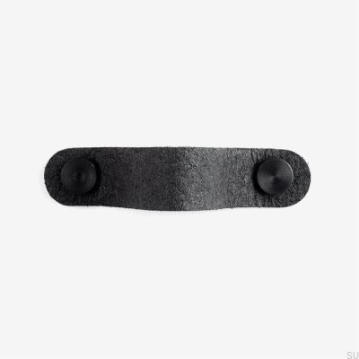 Puxador de móveis Pina preto com Pinatex preto