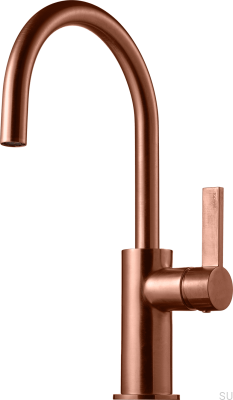 Torneira de cozinha ARM380, cobre escovado, sem pintura