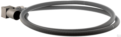 Tubo Pex 3M com conexão de parede para torneiras de chuveiro embutidas TapBox ABS