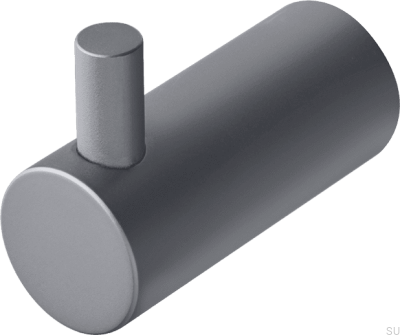 Cabide de parede TA242 Latão Cinza Ascot (2 peças)