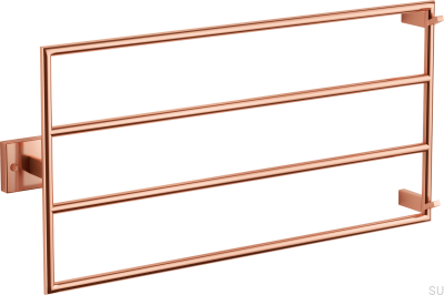 Radiador de banheiro TW400-800 Aço Cobre PVD
