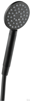 Cabeça de chuveiro ZDOC095 latão preto fosco