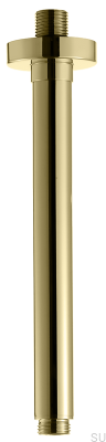 Braço de chuveiro de teto FL271-200 Honey Gold Brass