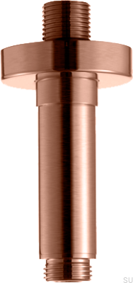Braço de chuveiro de teto FL271-085 Cobre escovado, sem pintura