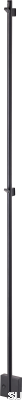 Radiador de banheiro TW1500-85 Aço preto fosco