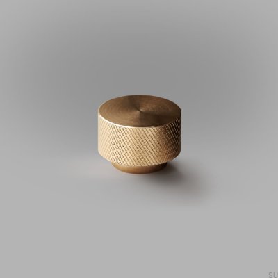 Botão para móveis Tove S Gold Latão, escovado, sem revestimento