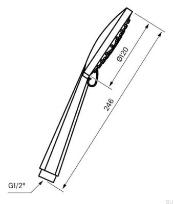 Chuveiro ZDOC104 Cromado