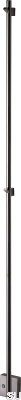 Radiador de banheiro TW1500-85 Aço Preto Cromo PVD
