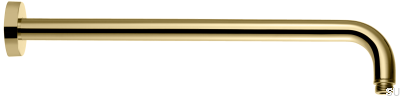 Braço de chuveiro de teto ZSOF034 Honey Gold Brass
