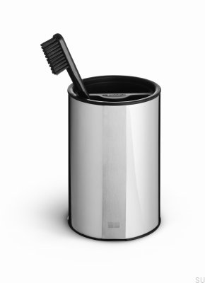 Copo para escova de dentes 7171 Aço Polido