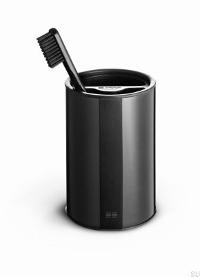 Copo para escova de dentes 7174 Revestimento PVD preto