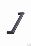 102990160-992/99--Uchwyt-meblowy-podłużny-Crossing-160-Metalowy-Czarny-Mat-z-Czarnym-Drewnem-Dębowym-Furnipart-Skandynawskie-Uchwyty_1