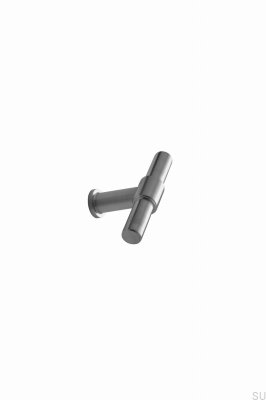 Puxador para móveis T-Bar Knot 75 Aço Prata Polido