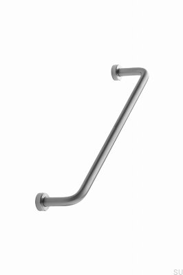 Puxador de móveis alongado Lounge 128 Silver Satin