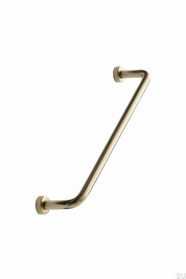 Puxador para móveis Lounge 128 longo Latão Dourado Polido