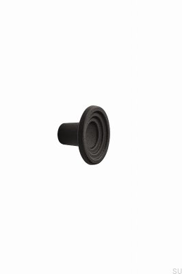 Puxador para móvel Fleur 46.1 Ferro fundido Preto fosco