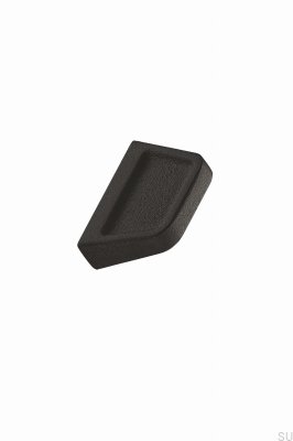 Puxador de móvel Pagoda 32, ferro fundido, preto mate