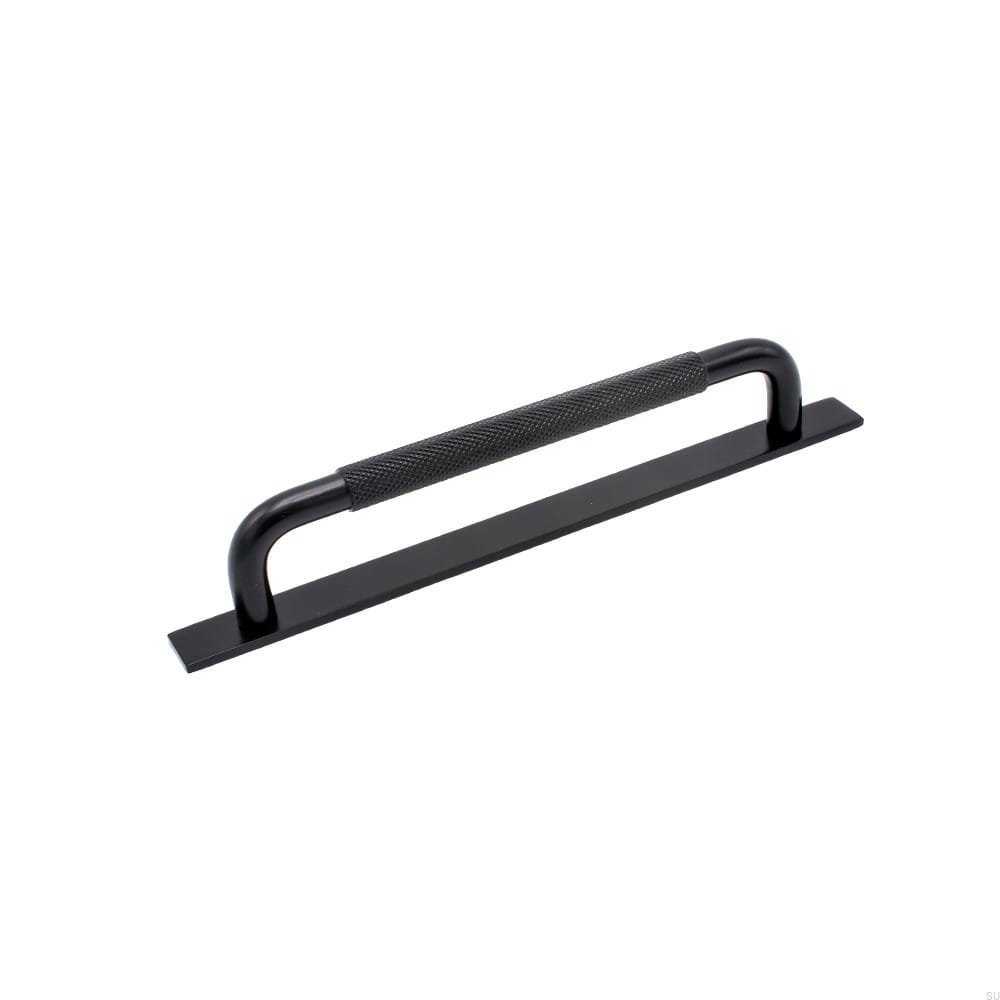 Uchwyt podłużny Helix 160mm, czarny z podkładką