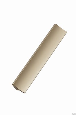 Puxador de móvel oblongo Ciel 160 Alumínio Matte Gold