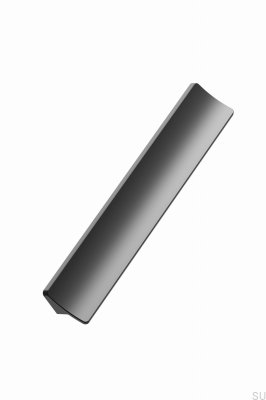 Puxador para móveis Ciel 160/544 Alumínio Preto Fosco