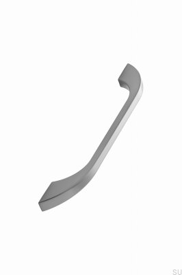 Puxador de Móveis Longo Slim 160 Metal Prata