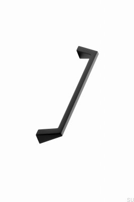 Puxador para móveis oblongo Pyramid 320, metal, preto fosco