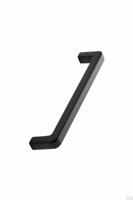 Puxador para móveis Mango 320 oblongo, metal, preto fosco