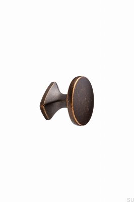 Botão clássico para móveis de bronze antigo de metal 34