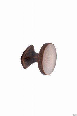 Botão clássico para móveis de cobre antigo de metal 34