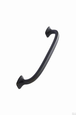 Puxador clássico para móveis longo 160, metal, bronze antigo