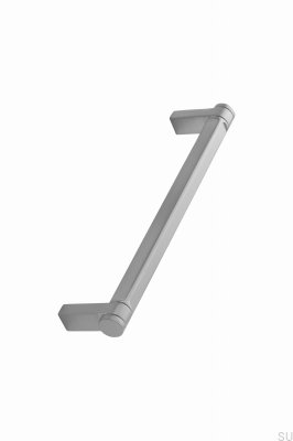 Torch 160 Metal Prata Puxador de Móveis Alongado